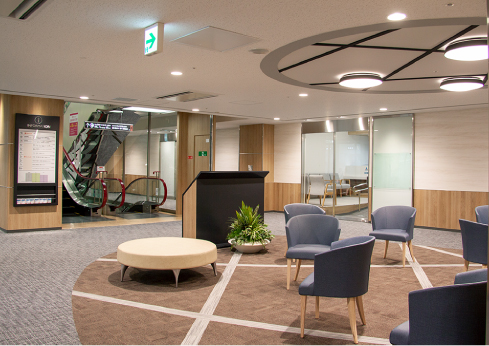 でぐち腎泌尿器クリニック前共有スペース