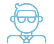 男性の泌尿器科イメージイラスト